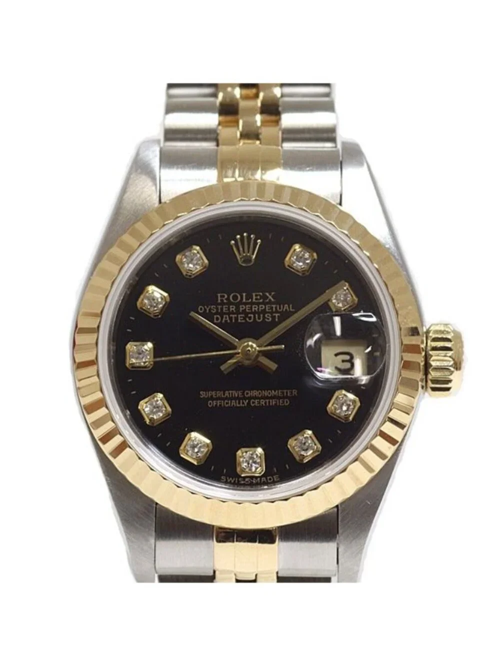 Rolex Watch Datejust Automatic Winding No Overhauled Polished Cash On Delivery